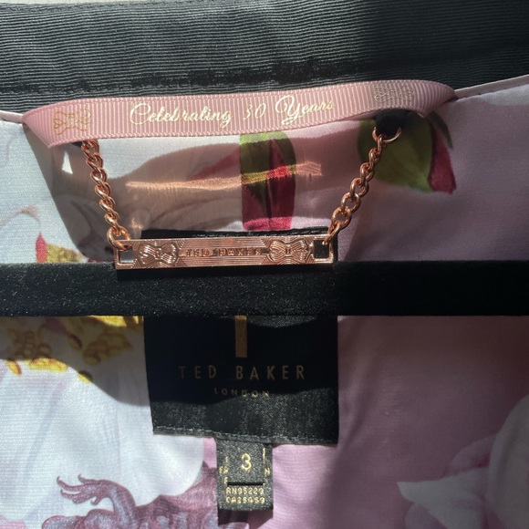 Ted baker Black Floral Suit Jacket and Dress - Picture 7 of 8